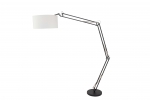STRESA moderne vloerlamp Zwart by Steinhauer 7680ZW